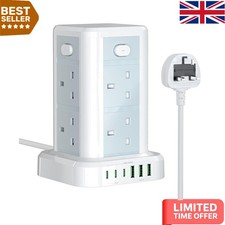 Space-Saving Power Hub: 8 AC