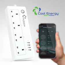 Smart Home 2m 4 Socket / 4 USB