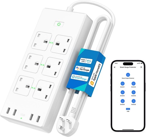 Meross smart power strip - smart,