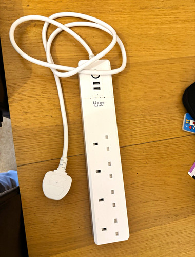 Usee link way power strip - 4-way,