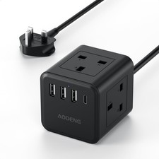 4 Way Extension Lead 1.5M with