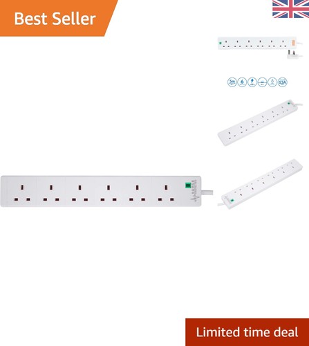 Gang extension lead with - 6,