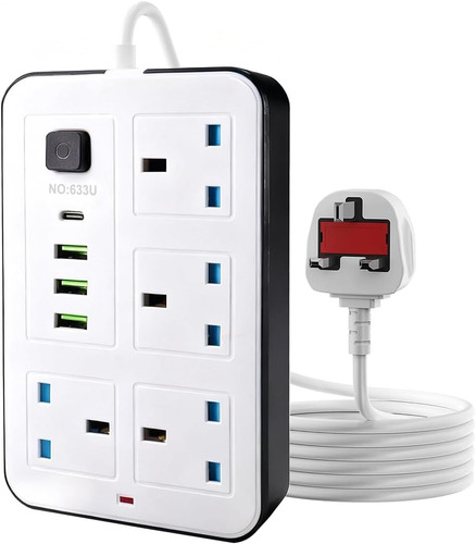 Extension lead with - extension, slots