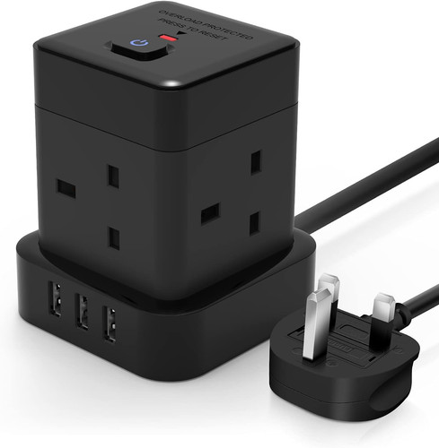Cube extension lead black - cube,