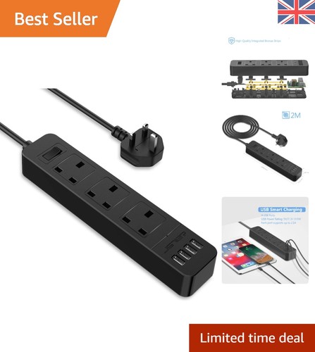 Extension lead with usb - extension, 4