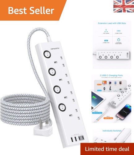 Smart power strip - 1.8m, with
