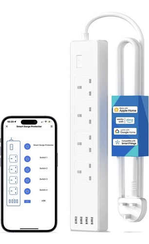 Meross smart power strip - smart,