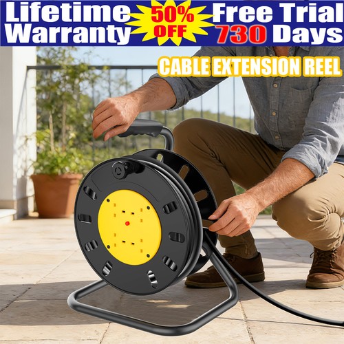 Extension lead reel way 15m - lead,