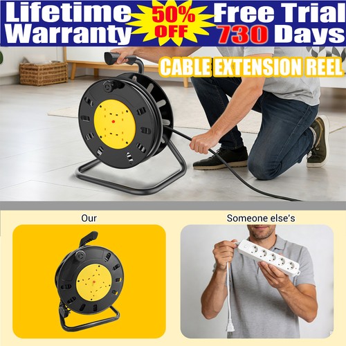 Dayplus extension lead reel - dayplus,