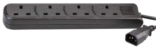 Iec c14 gang uk mains - c14, to