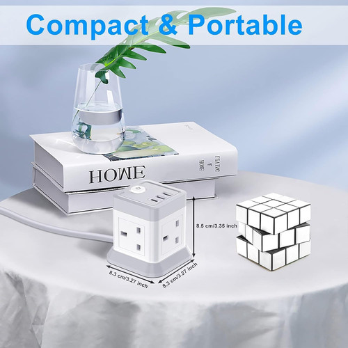 Extension lead cube - extension, 4
