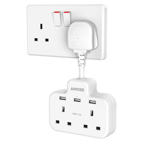Double plug adaptor - double, 2