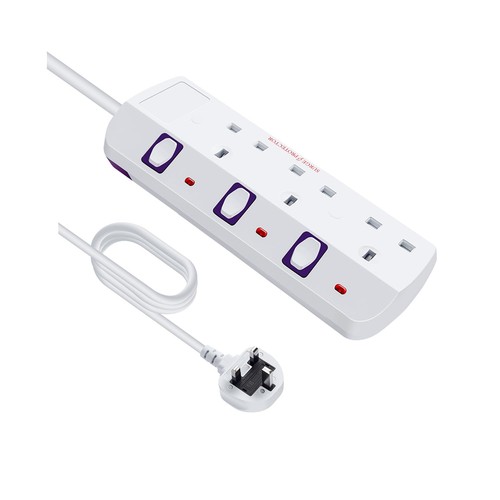 Extension lead way - lead, switches